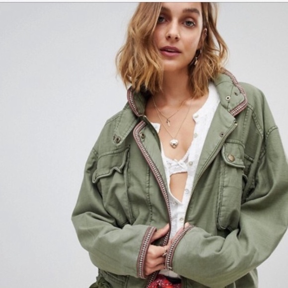 Free People Jackets & Blazers - Free people utility jacket